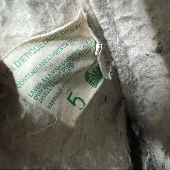 Sorel Kaufman Brown Leather Winter Snow Boots with Removable Liners - Picture 10 of 10